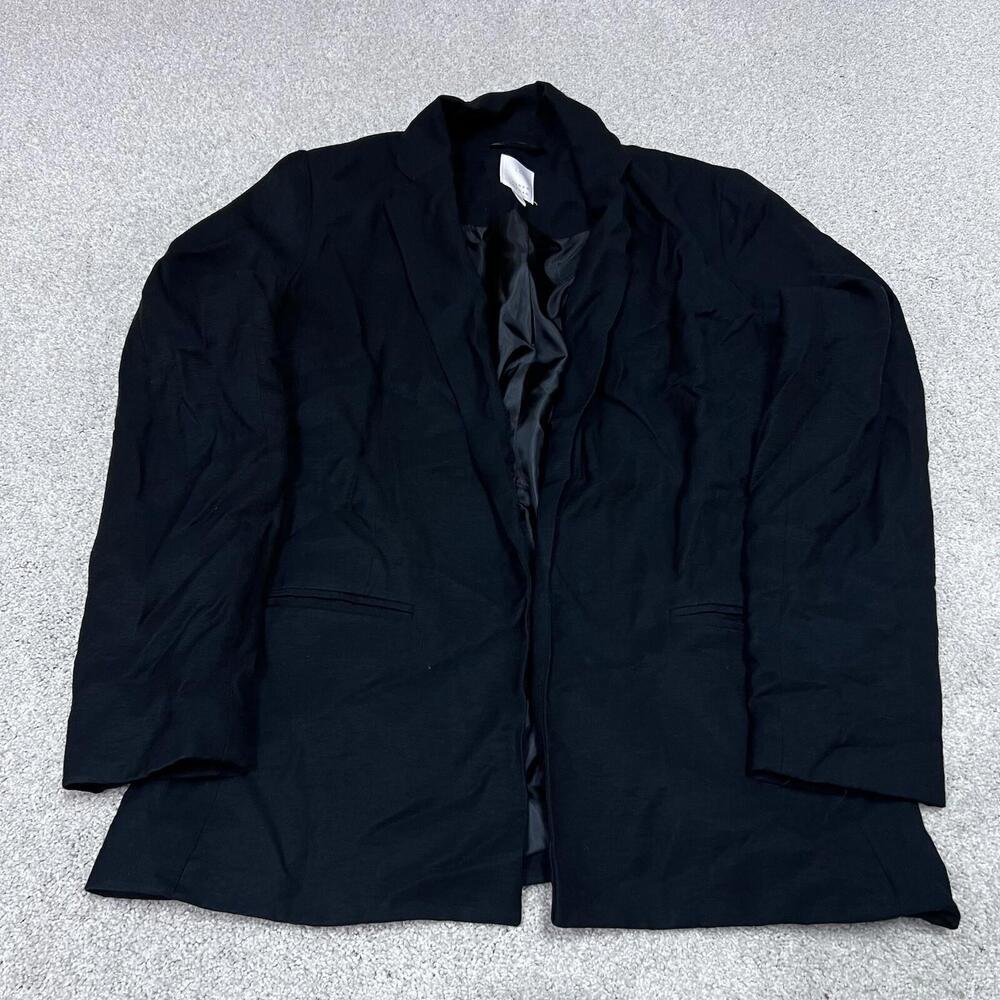 Lauren Conrad Blazer Women’s Black Long Sleeve Pockets Size Small